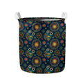 Bohemian Owl Pattern Print Collapsible Laundry Basket