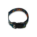 Bohemian Owl Pattern Print Dog Collar