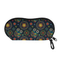 Bohemian Owl Pattern Print Glasses Case