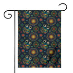 Bohemian Owl Pattern Print House Flag
