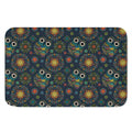Bohemian Owl Pattern Print Indoor Door Mat