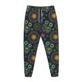 Bohemian Owl Pattern Print Jogger Pants