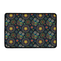 Bohemian Owl Pattern Print Kitchen Mat