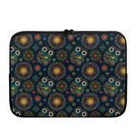 Bohemian Owl Pattern Print Laptop Sleeve