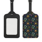Bohemian Owl Pattern Print Luggage Tag