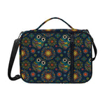 Bohemian Owl Pattern Print Shoulder Strap Bible Bag