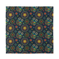 Bohemian Owl Pattern Print Silk Bandana