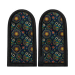 Bohemian Owl Pattern Print Skillet Handle Cover