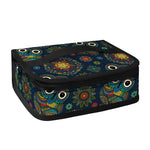 Bohemian Owl Pattern Print Small Lunch Bag