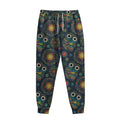 Bohemian Owl Pattern Print Sweatpants