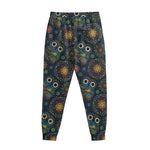 Bohemian Owl Pattern Print Sweatpants