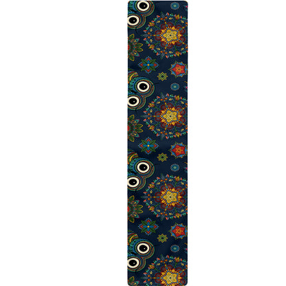 Bohemian Owl Pattern Print Table Runner