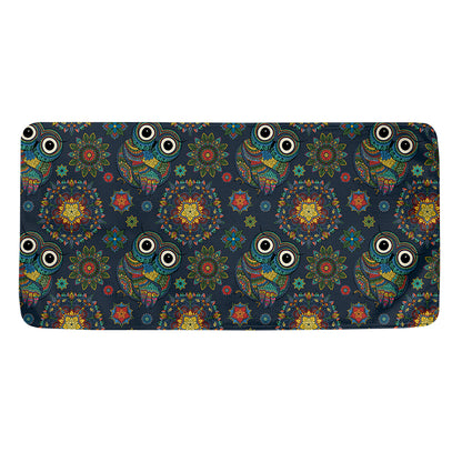 Bohemian Owl Pattern Print Towel