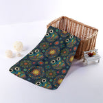 Bohemian Owl Pattern Print Towel