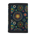 Bohemian Owl Pattern Print Trifold Wallet