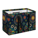 Bohemian Owl Pattern Print Utility Tote Bag