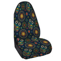 Bohemian Owl Pattern Print Waterproof Car Seat Cover