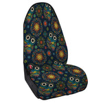 Bohemian Owl Pattern Print Waterproof Car Seat Cover