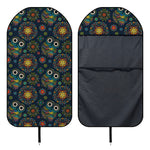 Bohemian Owl Pattern Print Waterproof Car Seat Cover