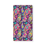 Bohemian Paisley Pattern Print Baby Crib Sheet