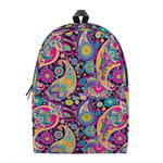 Bohemian Paisley Pattern Print Backpack