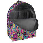 Bohemian Paisley Pattern Print Backpack