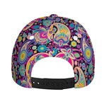 Bohemian Paisley Pattern Print Baseball Cap