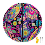 Bohemian Paisley Pattern Print Basketball