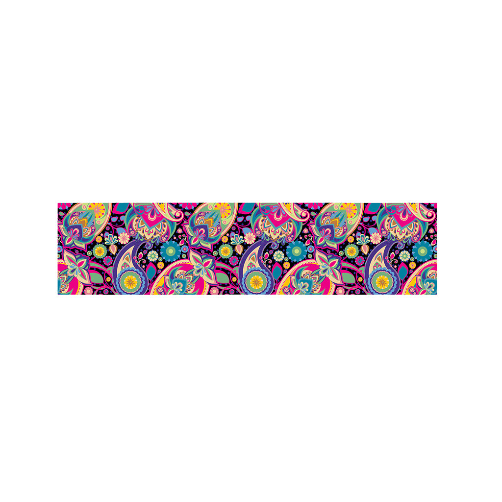 Bohemian Paisley Pattern Print Bed Runner