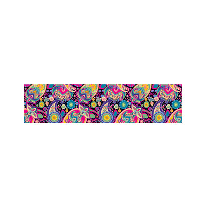 Bohemian Paisley Pattern Print Bed Runner