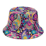 Bohemian Paisley Pattern Print Bucket Hat