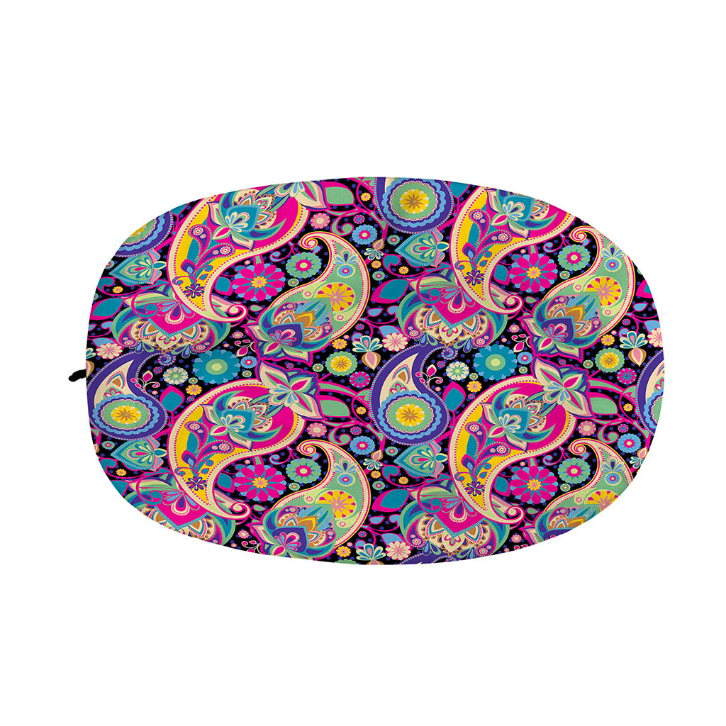 Bohemian Paisley Pattern Print Car Side Mirror Covers