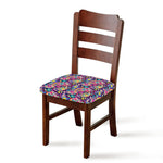 Bohemian Paisley Pattern Print Chair Cushion Cover