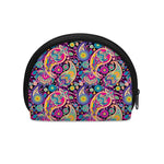 Bohemian Paisley Pattern Print Coin Purse