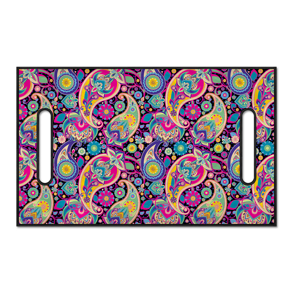Bohemian Paisley Pattern Print Golf Cart Seat Cover