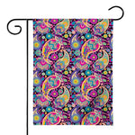 Bohemian Paisley Pattern Print House Flag