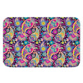 Bohemian Paisley Pattern Print Indoor Door Mat