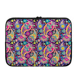 Bohemian Paisley Pattern Print Laptop Sleeve