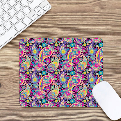 Bohemian Paisley Pattern Print Mouse Pad