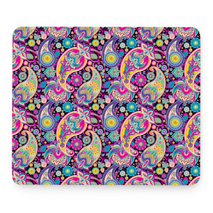 Bohemian Paisley Pattern Print Mouse Pad