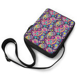 Bohemian Paisley Pattern Print Rectangular Crossbody Bag