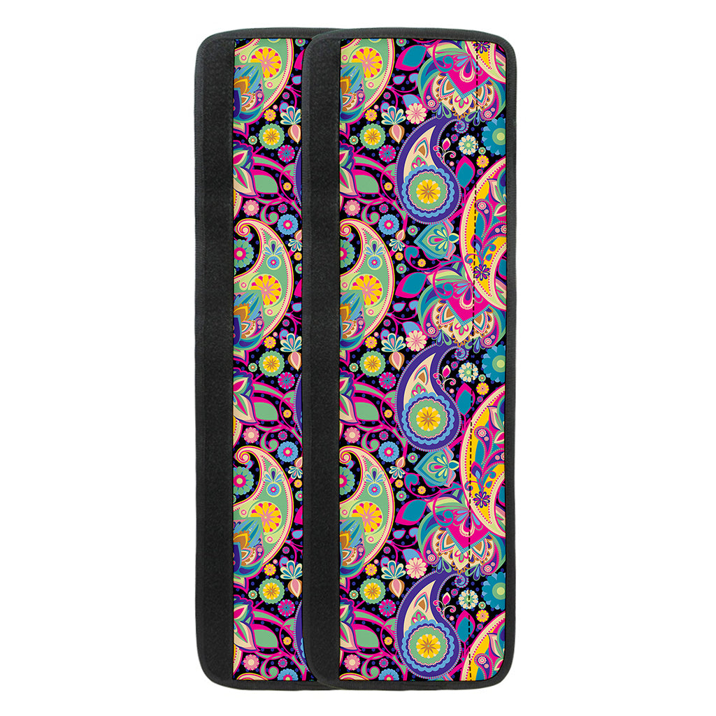 Bohemian Paisley Pattern Print Refrigerator Handle Covers
