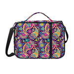 Bohemian Paisley Pattern Print Shoulder Strap Bible Bag