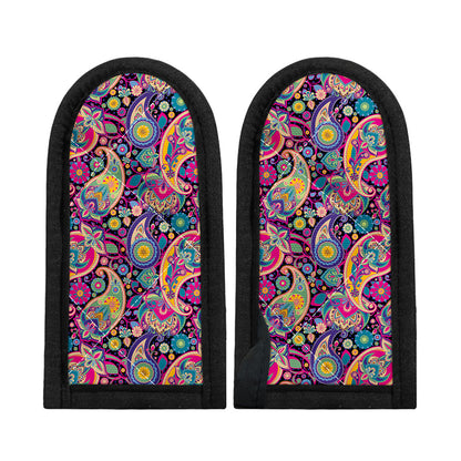 Bohemian Paisley Pattern Print Skillet Handle Cover