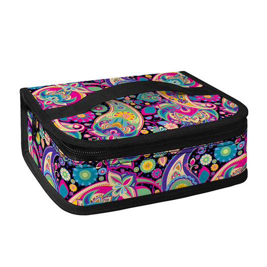 Bohemian Paisley Pattern Print Small Lunch Bag