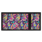 Bohemian Paisley Pattern Print Trifold Wallet