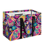 Bohemian Paisley Pattern Print Utility Tote Bag