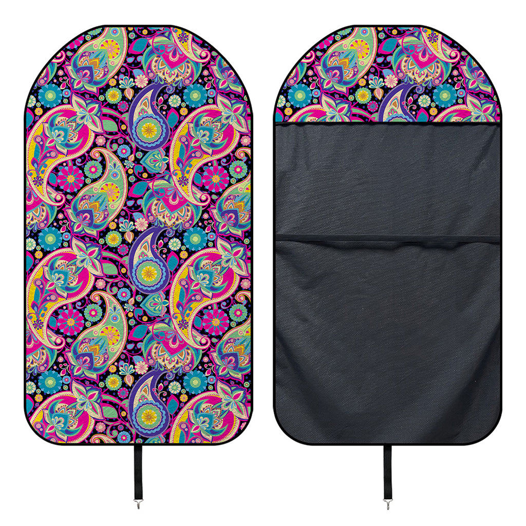 Bohemian Paisley Pattern Print Waterproof Car Seat Cover
