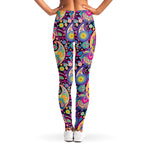 Bohemian Paisley Pattern Print Women's Leggings