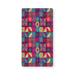 Bohemian Patchwork Pattern Print Baby Crib Sheet